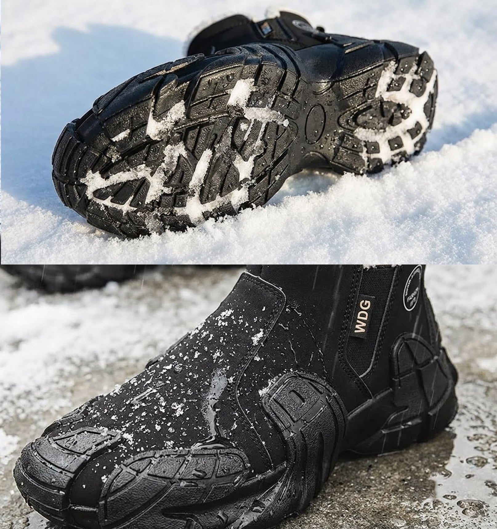 Rosegy winter boots water proof