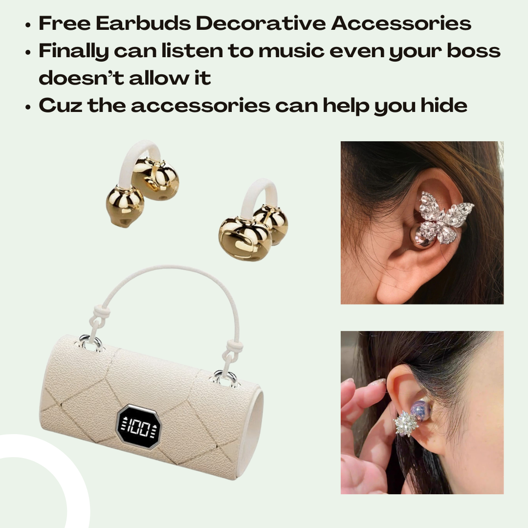 RoseGy™ Clipon Disguised Earbuds for work (Buy 1, Get 1 Free)