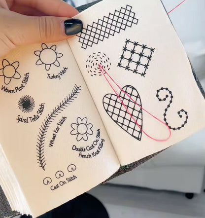 RoseGy™Complete Embroidery Stitch Handbook for Creatives