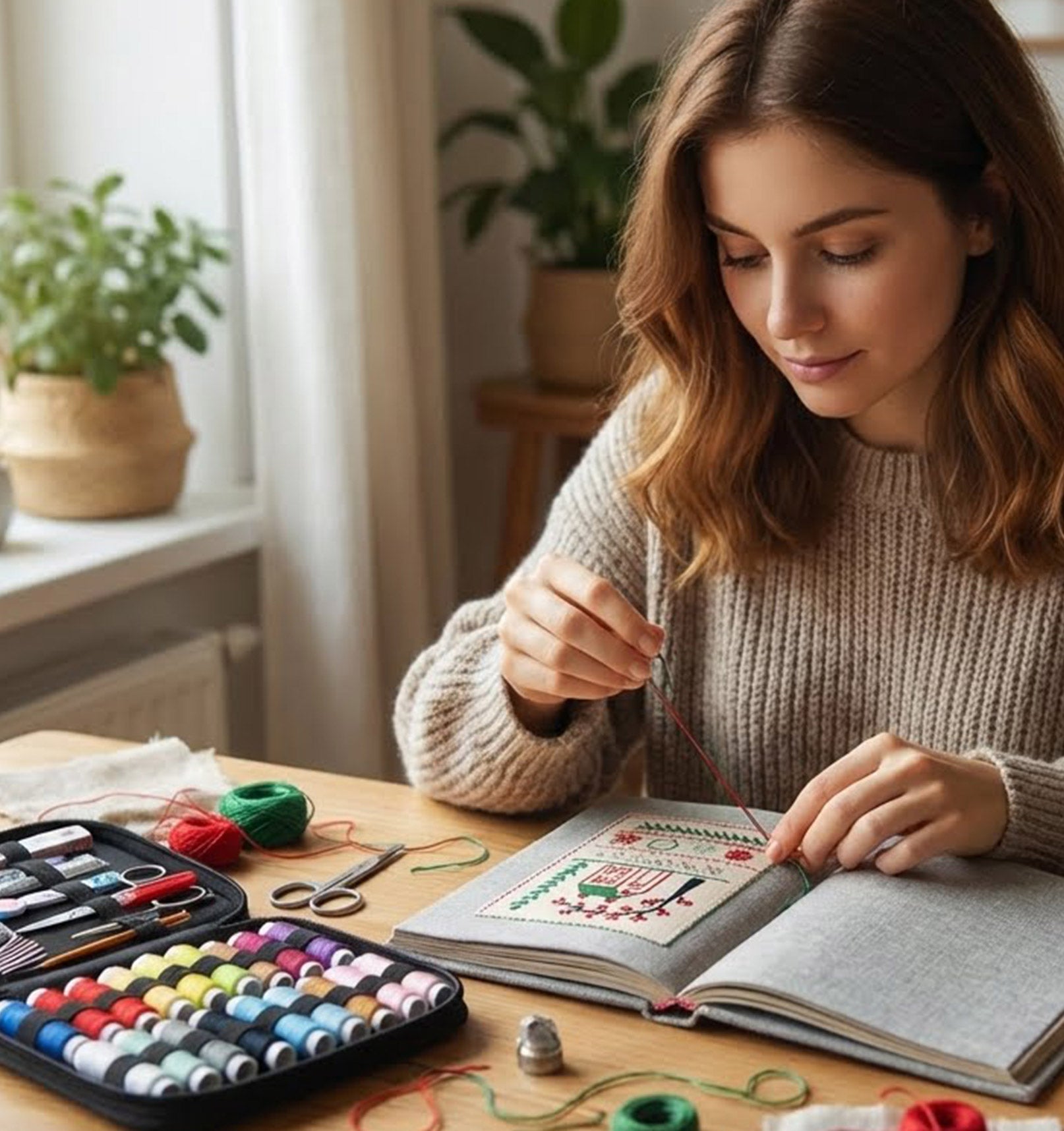 RoseGy™Complete Embroidery Stitch Handbook for Creatives