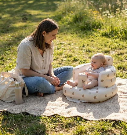 RoseGy™ Inflatable Baby chair 5.0 with Built-in Pump