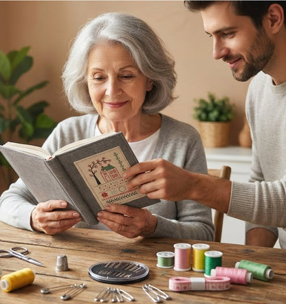 RoseGy™The Perfect embroidery stitch book Gift for the Mom