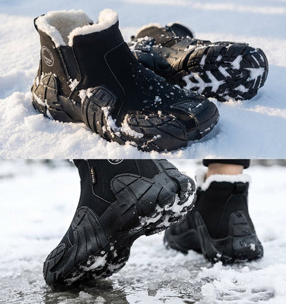 Rosegy winter boots water proof