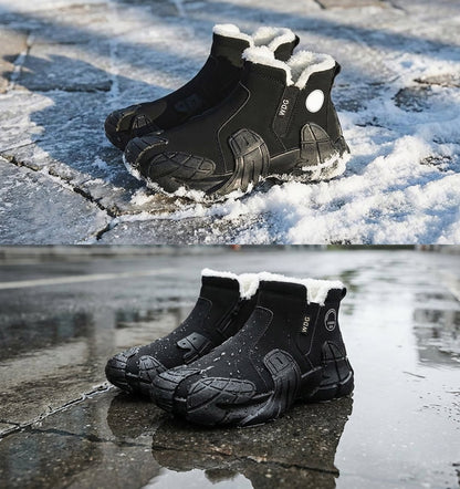 Rosegy winter boots water proof