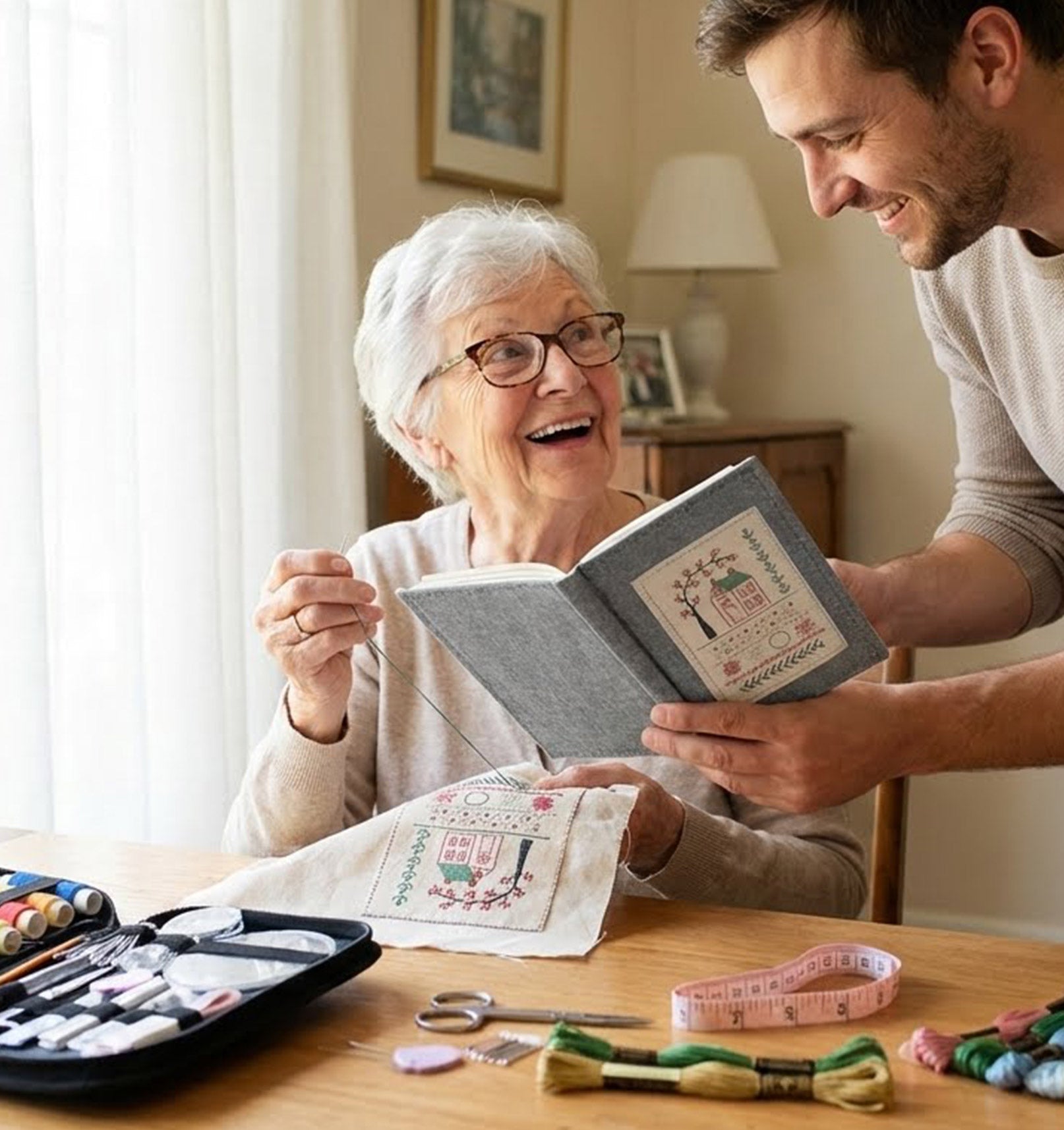 RoseGy™The Perfect embroidery stitch book Gift for the Mom