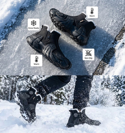 Rosegy winter boots water proof